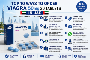 Top 10 ways to order Viagra 50mg 30 tablets online in UAE with fast delivery, secure payment, and discreet packaging