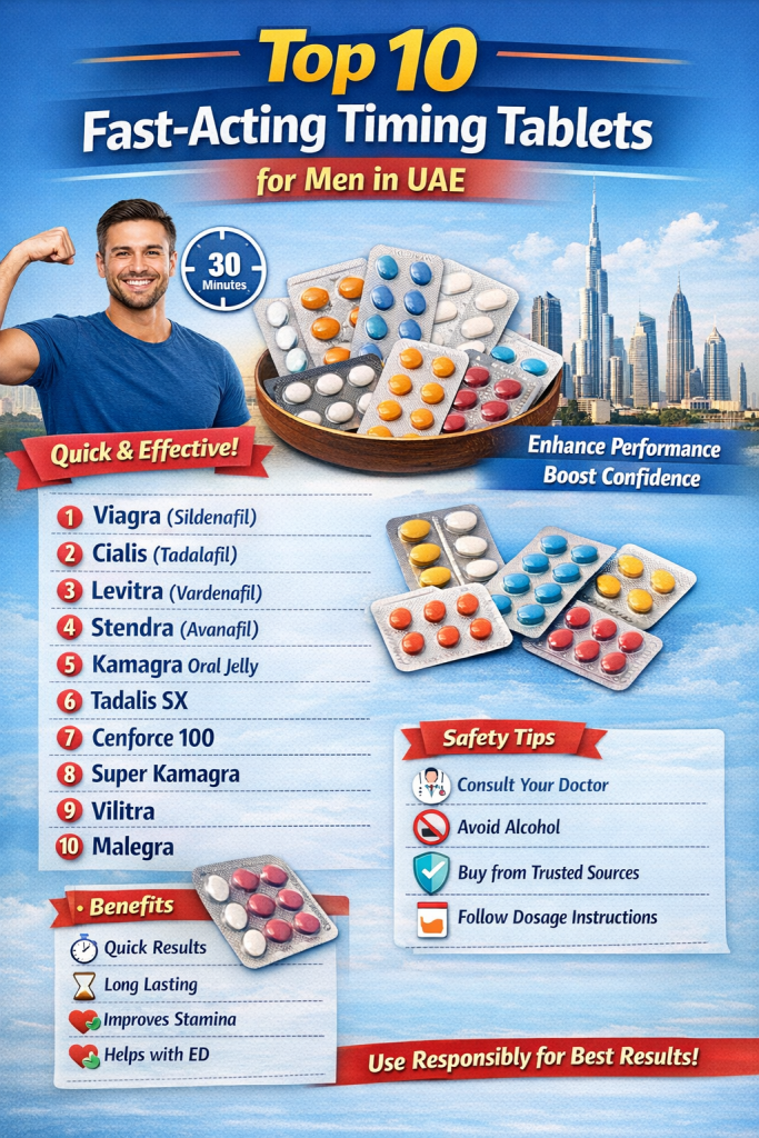 Timing Tablets for Men in UAE